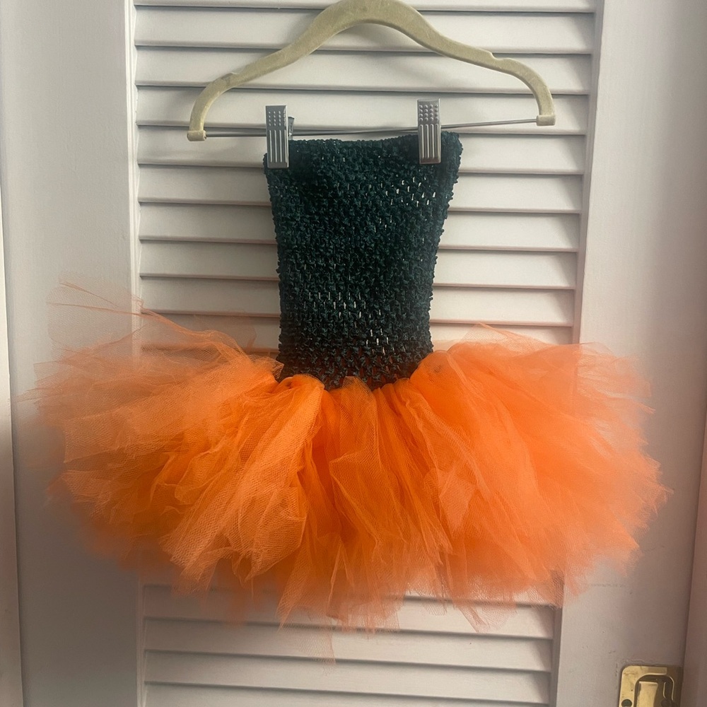 Newborn-12 months Pumpkin Princess Tutu Costume Cutest Pumpkin in the Patch